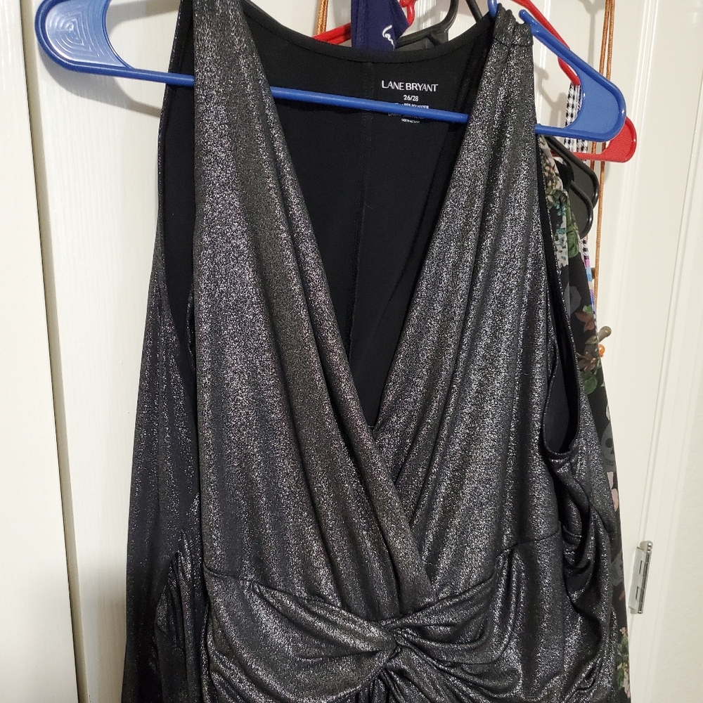 Lane Brant shimmery top
